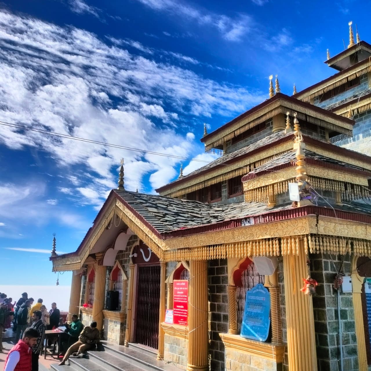 Ascension Amidst Clouds