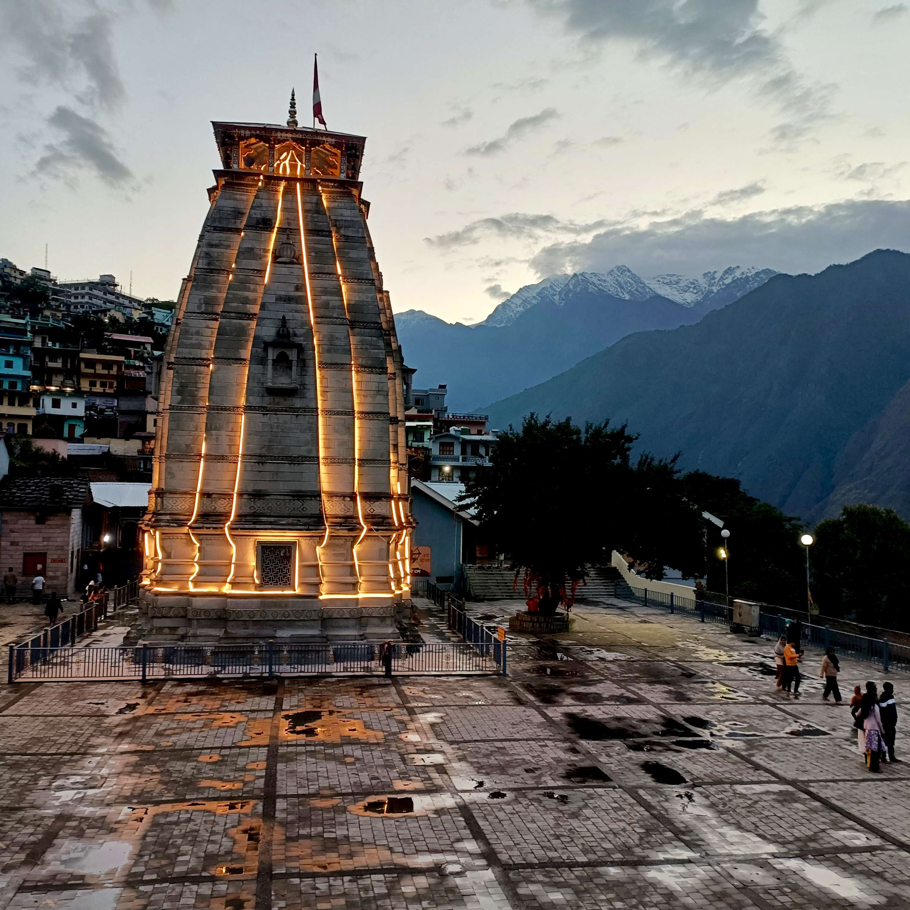 Twilight at Narsingh Dham